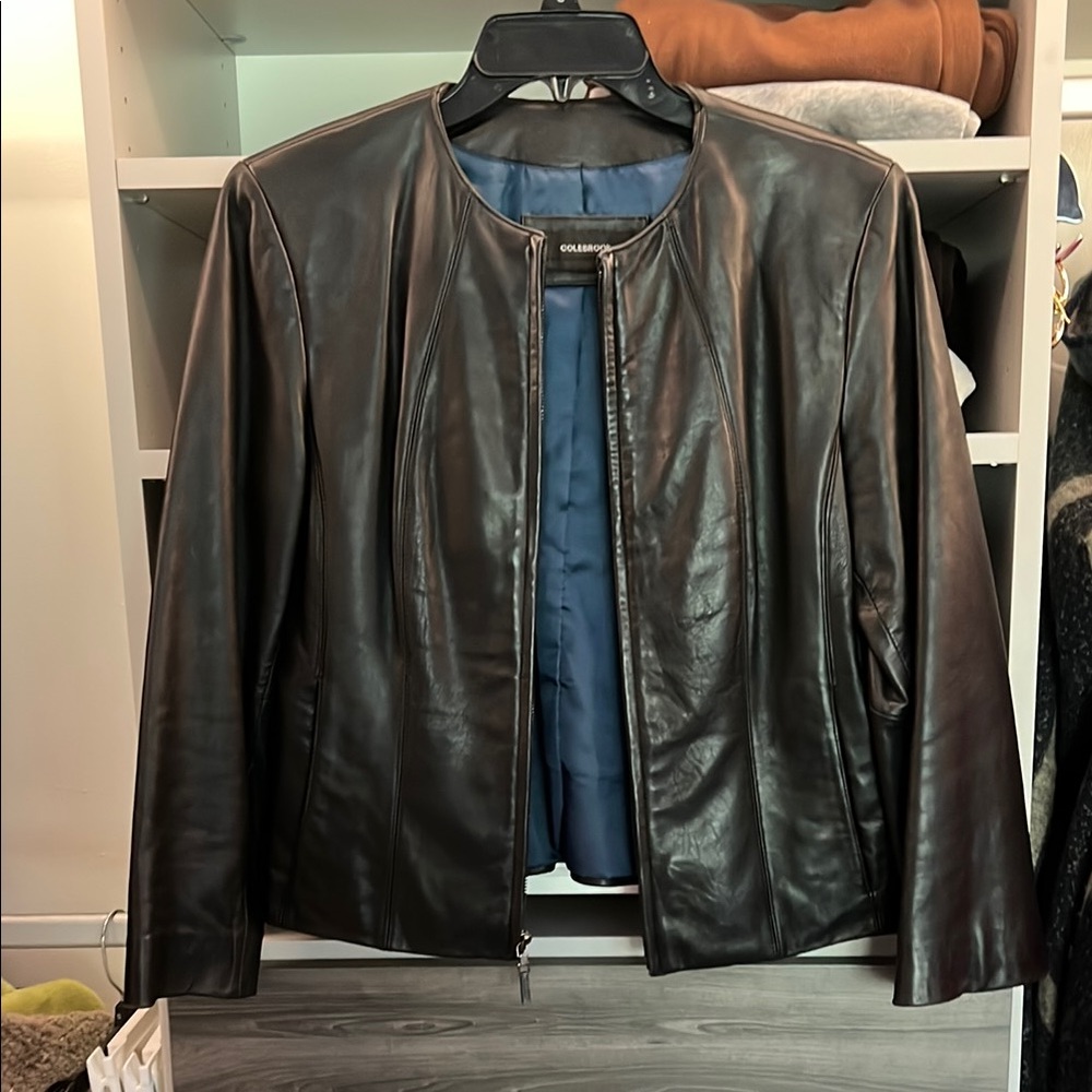 Black leather Jacket